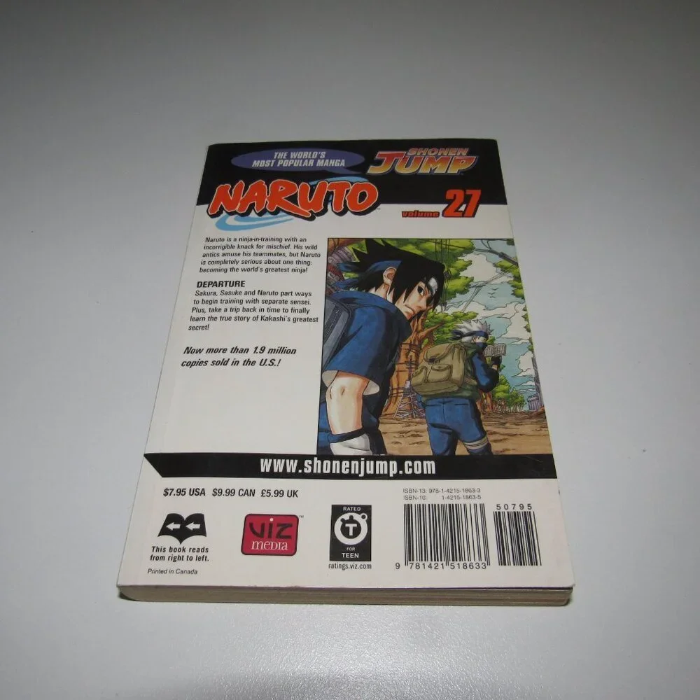 Naruto Vol. 27 • VIZ Shonen Jump Manga by Masashi Kishimoto